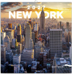 Kalendář 2027 poznámkový: New York, 30 x 30 cm