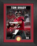 Highland Mint Obraz Tampa Bay Buccaneers NFL Tom Brady Player Coin Photo Mint