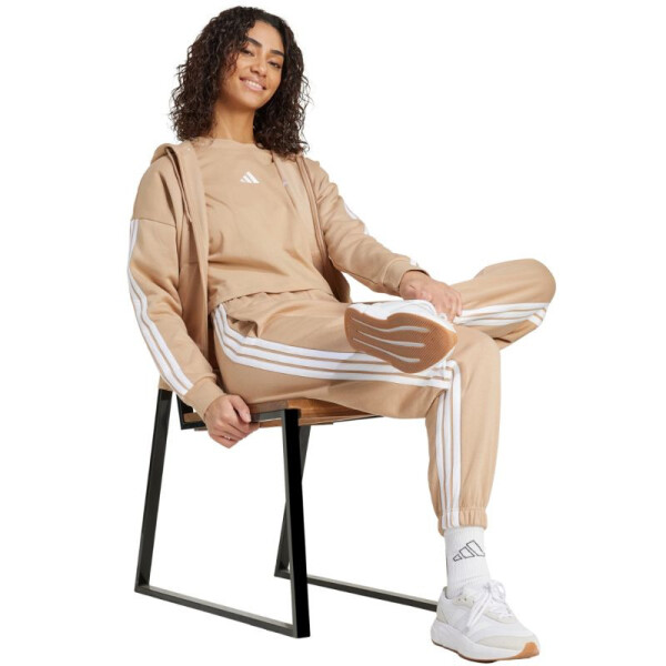 Mikina s kapucí adidas Essentials 3-Stripes Full-Zip Fleece Hood W JX7706 XL