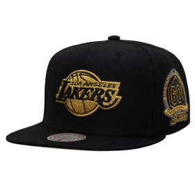 Mitchell & Ness Pánská kšiltovka Los Angeles Lakers NBA Black and Gold Snapback
