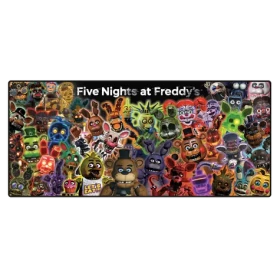 Pyramid Five Nights at Freddy's Glow Montage / Herní podložka pod myš / 90 x 40 cm (GP2501303EPM)
