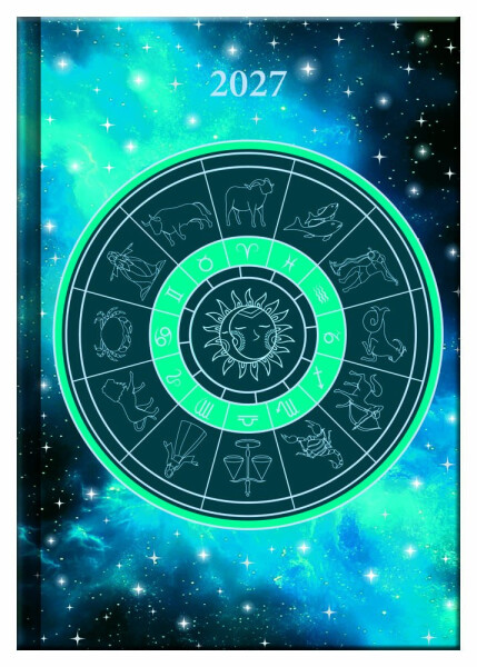 Týdenní diář 2027 - ZODIAK (A5)