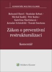 Zákon preventivní restrukturalizaci Komentář