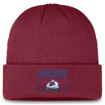 Fanatics Pánská zimní čepice Colorado Avalanche NHL Authentic Pro Rink Prime Cuffed Beanie