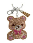 Štrasová klíčenka - Medvídek - Albi