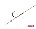 Delphin návazec Proxi Sting 6ks 8cm 0,10mm BARB #12 Sting 5mm