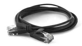 Wantec 7319 černá / Patch kabel / Cat6a U/UTP / RJ-45 / 10 m (7319)
