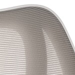 Dětská židle, výškově nastavitelná, šedá síťovina, KA-C806 GREY