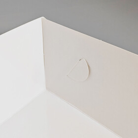 Cake star dortová krabice JOY bílá nepromastitelná 30x30x30cm