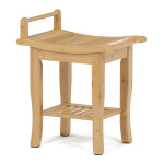 Taburet, bambus, přírodní, DR-B063 NAT