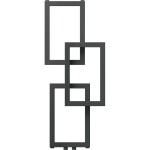 MEXEN - Grid otopný žebřík/radiátor dekorativní 870 x 360 mm, 209 W, antracit W215-0870-360-00-66