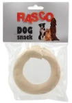 Rasco Kruh bůvolí bílý 8,9 cm / Pochoutka pro psy / Žvýkací / Buvolí kůže (4904-69681)