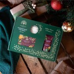 The English Soap Company Dárková sada péče o ruce Christmas Wreath – 3 ks, zelená barva