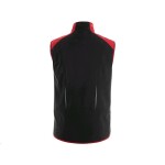 Vesta CXS HEBRON pánská softshellová černo-červená - DOPRODEJ L černo-červená