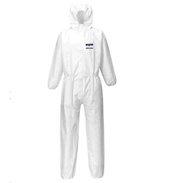 Kombinéza jednorázová ST40 BizTex Microporous typ 5/6 bílá XXXL bílá