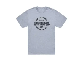Troy Lee Designs Imprint pánské triko krátký rukáv Gray heather vel. M