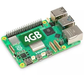 RASPBERRY Pi 5 – 4GB RAM / 64bit / 2,4 GHz / 2x4Kp60 / microHDMI (Raspberry-PI-5-4GB)