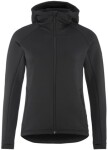 Běžecká mikina CRAFT ADV Explore Power Fleece Hood - černá Velikost textilu: XXL