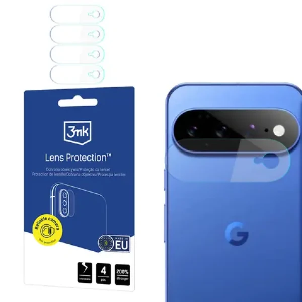 3mk Lens Hybridní sklo ochrana kamery pro Google Pixel 11 Pro XL / Ochranné sklo kamery / Hybridní tvrzené sklo
