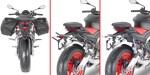 Tr2148 trubkový rychlosundávací držák brašen pro Yamaha Tracer 7 (20-24), systém Remove-X