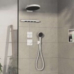 HANSGROHE - ShowerSelect Comfort Termostatická baterie pod omítku, matná bílá 15574700