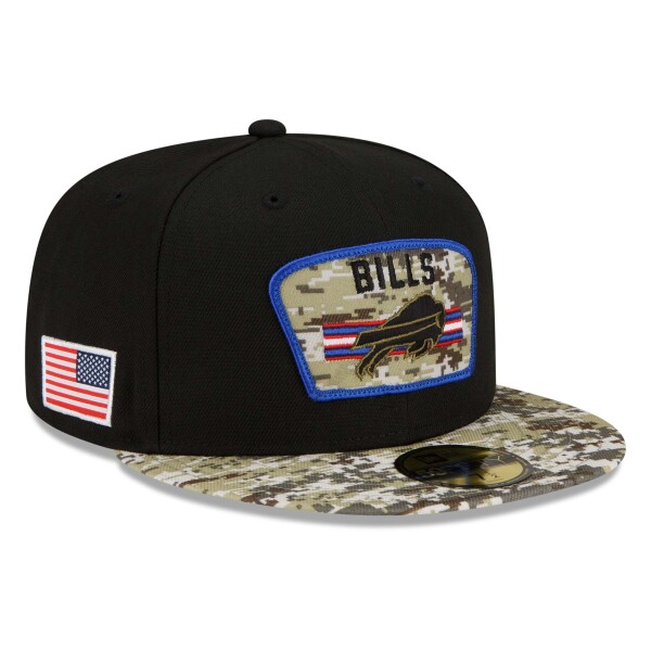 New Era Pánská kšiltovka Buffalo Bills NFL 2021 On-Field Salute to Service 59FIFTY Fitted Velikost: 7 5/8