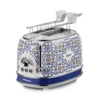 Ariete Capri bílá, světle modrá / Toustovač / 2 plátky / 810 W (00C01550CAR0)
