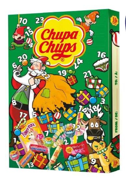 Chupa Chups Adventní Kalendář 180g