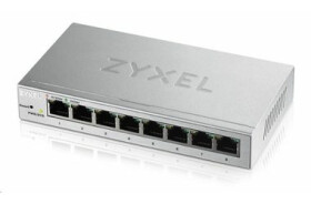 ZyXEL GS1200-8 / Desktop Gigabit Web Smart switch / 8x 1Gbps / QoS / Kovové provedení (GS1200-8-EU0101F)