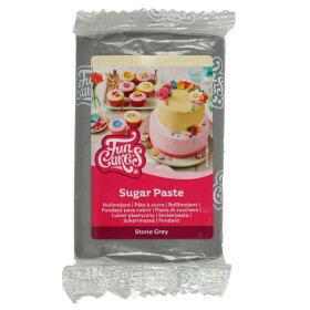 FunCakes Fondánová hmota Šedá 250g