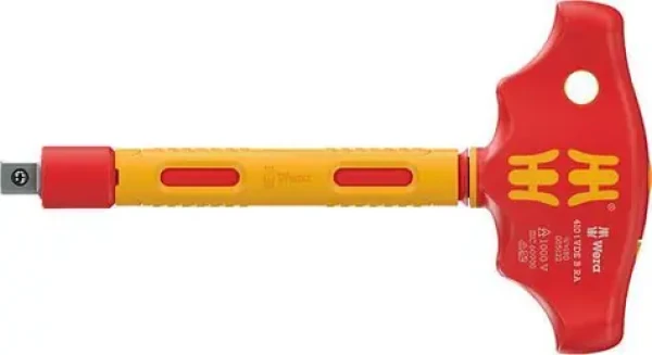 WERA Adaptér s T-rukojetí 410 i VDE B RA / VDE izolovaný / 3/8" (05005122001)