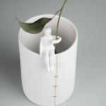 Räder Porcelánová váza Gardener, bílá barva, porcelán