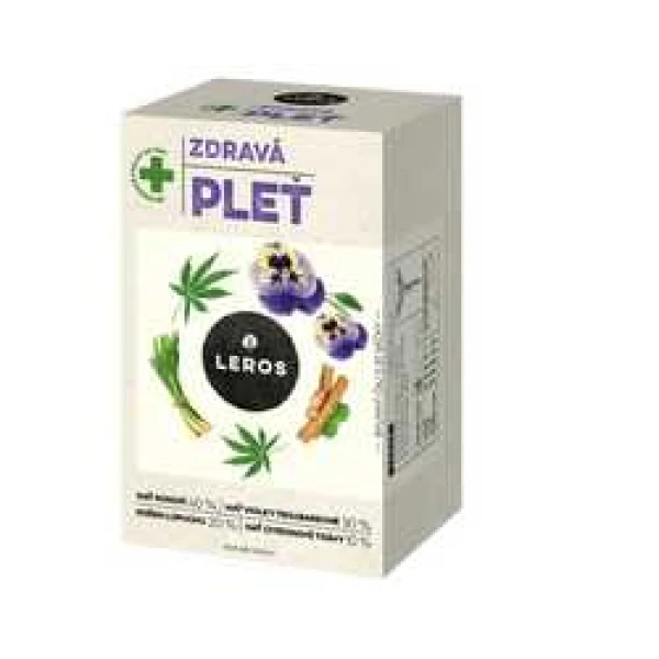 LEROS Zdravá pleť konopí & violka 20x1,5 g