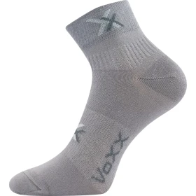 VOXX Ponožky bavlněné sportovní QUENDA světle šedé (3 páry) 39-42 118557