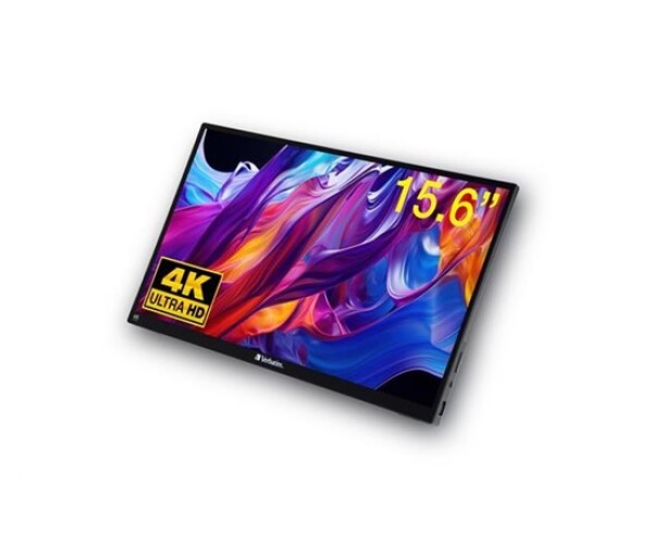 Verbatim PM-15-4K Přenosný dotykový monitor 15,6", 4K Ultra HD, Metal Housing EDF_714320