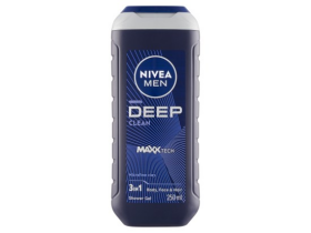 Nivea Men Deep Clean 3 v 1 sprchový gel 250 ml