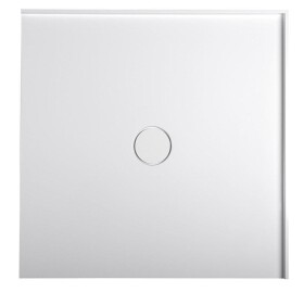 POLYSAN - MIRAI sprchová vanička z litého mramoru, čtverec 90x90x1,8cm, bílá 73165