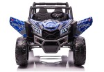 Mamido Dětské elektrické auto Buggy UTV-MX 4x4 Spider lakované modré