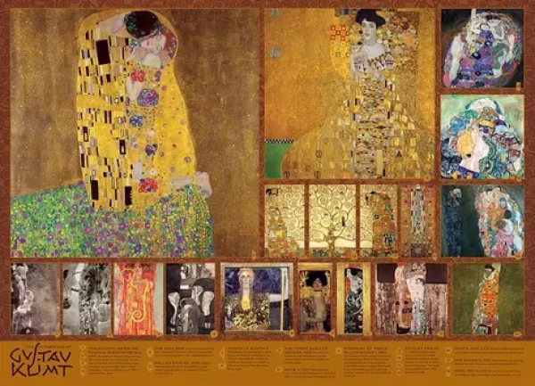 COBBLE HILL Puzzle Zlatý věk Gustava Klimta