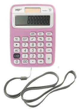 Kalkulačka 10 míst růžová