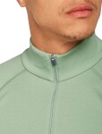 ICEBREAKER Mens 300 MerinoFine Polar LS Half Zip, Seaglass (vzorek) velikost: M
