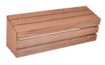 Rojaplast Truhlík MODERN 51 cm - s plastovým květináčem, hnědá