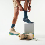 Unisex merino turistické ponožky SMARTWOOL Hike Targeted Cushion Crew Socks, Twilight Blue velikost: 38-41 (M)