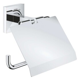 GROHE - QuickFix Start Cube Držák toaletního papíru s krytem, chrom 41102000