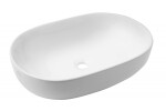 INVENA - Oval umyvadlo na desku 60 cm TEJA CE-09-001-C