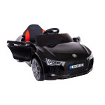 Mamido Elektrické autíčko Fast Wing eko-kůže černé
