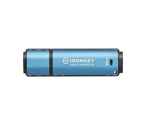 Kingston Flash Disk IronKey 32GB Vault Privacy 50 AES-256 Encrypted, FIPS 197 EDF_443679