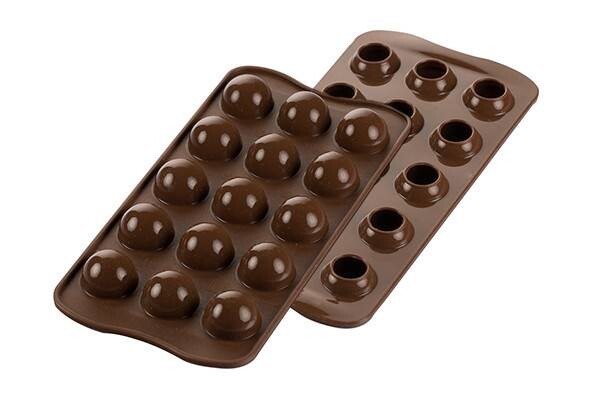 Silikomart forma na čokoládu Tartufino 3D (Koule)