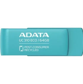 ADATA UC310 ECO 64GB zelená / USB 3.2 Type A / čtení: 100MBps (UC310E-64G-RGN)