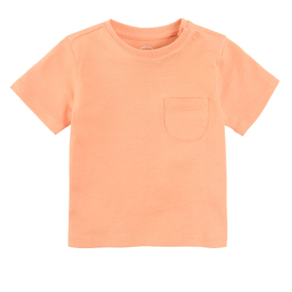 Basic tričko s krátkým rukávem- oranžové - 62 ORANGE